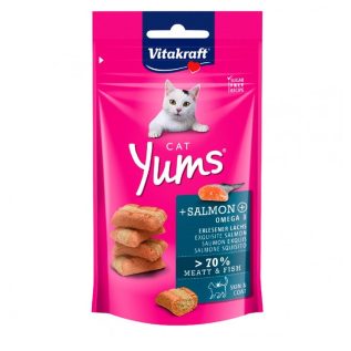 Vitakraft Cat Yums Salmon Bites for cats - 40g